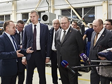 Белорусская делегация посетила компанию «СтанкоМашСтрой»
